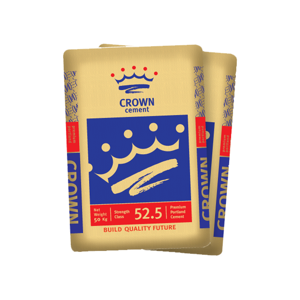 Crown Premium Portland Cement-Class 52.5 50Kg